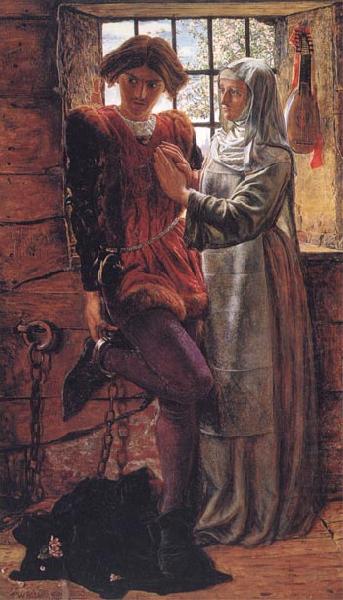 William Holman Hunt Claudio and Isabella china oil painting image